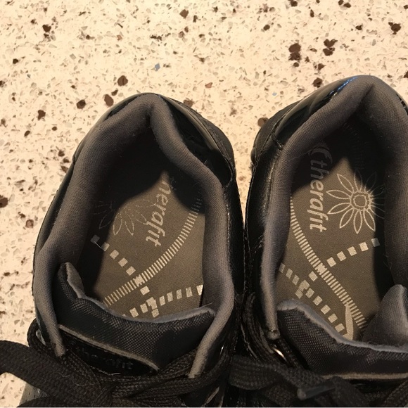 Ladies Therafit Patent Leather Shoes Black - Size 7 - Picture 6 of 6